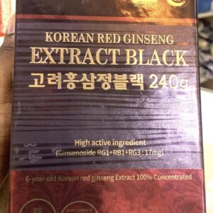 Korean Red Ginseng Extract Black 240g