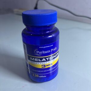 Puritan’s Pride Melatonin Night Time Sleep Aid 3mg