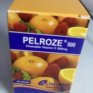 Pelroze Chewable Vitamin C 500mg
