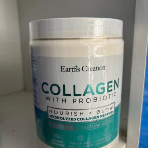 Earth’s Creation Collagen With Probiotics