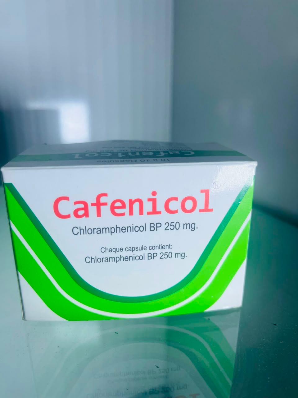 Cafenicol (Chloramphenicol BP 250mg) – Broad-Spectrum