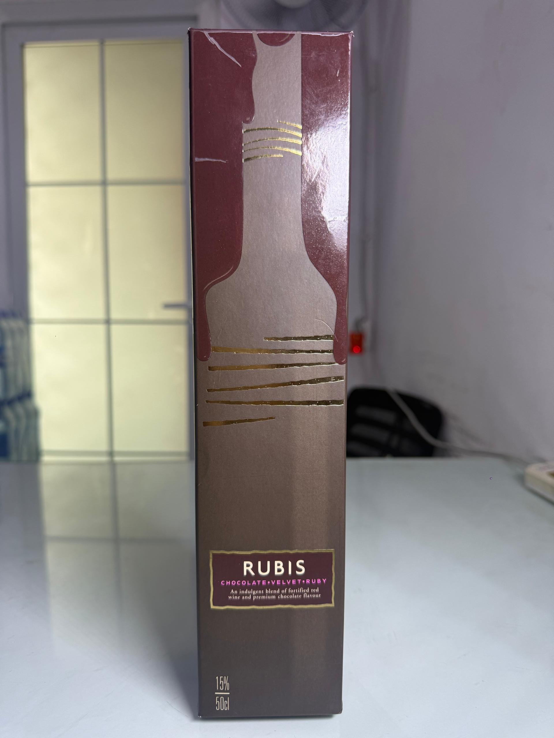 Rubis Chocolate Velvet Ruby Wine 50 cl – Luxurious Chocolate-Flavoured Ruby Wine