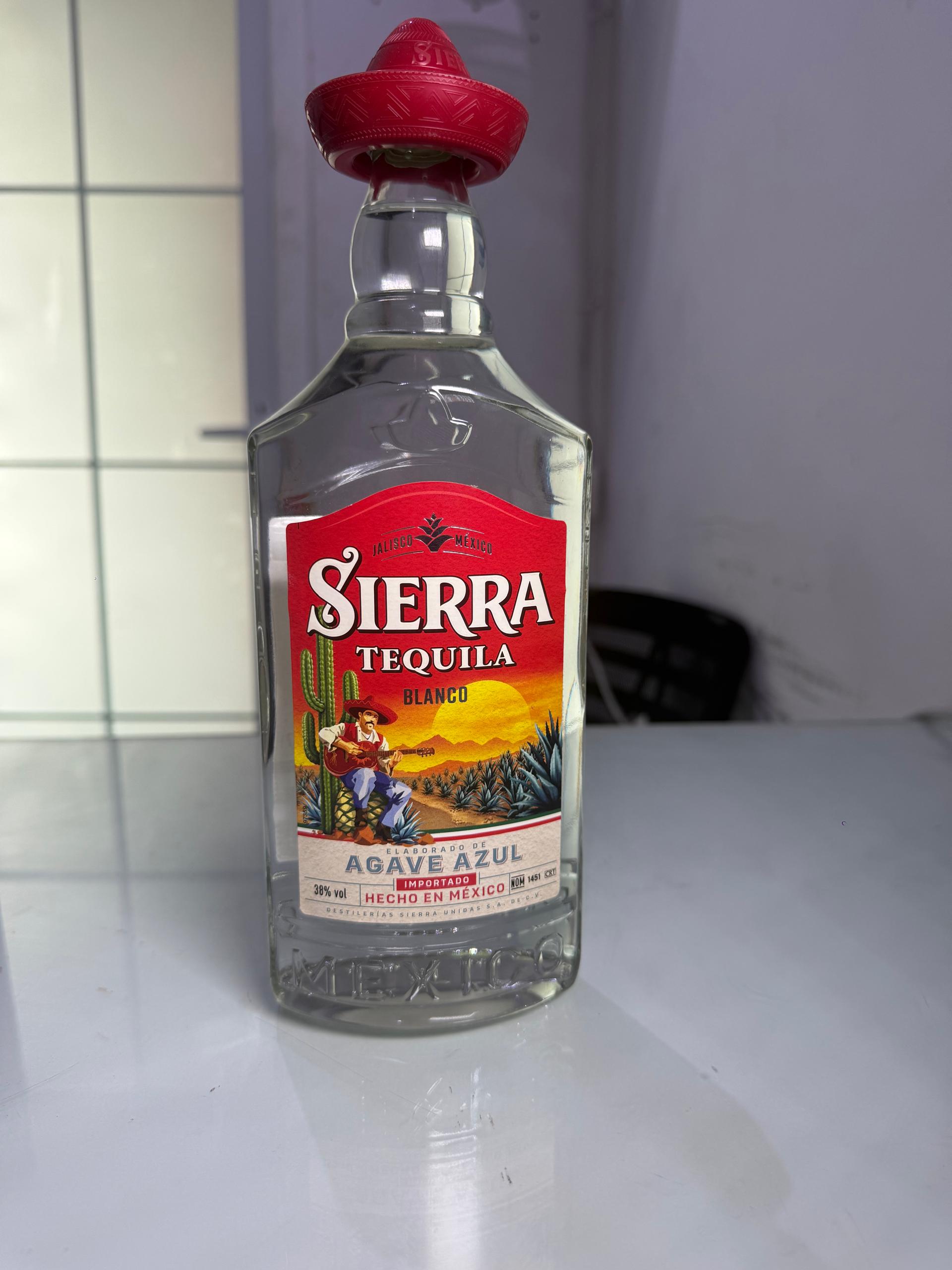 Sierra Tequila Blanco (700ml) – Crisp 100% Agave Blanco