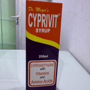 Dr. Meyer's Cyprivit Syrup (200ml) – Appetite Support with Cyproheptadine, Vitamins & Amino Acids
