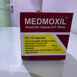 Medmoxil (Amoxicillin 500mg Capsules) – Prescription Antibiotic Support