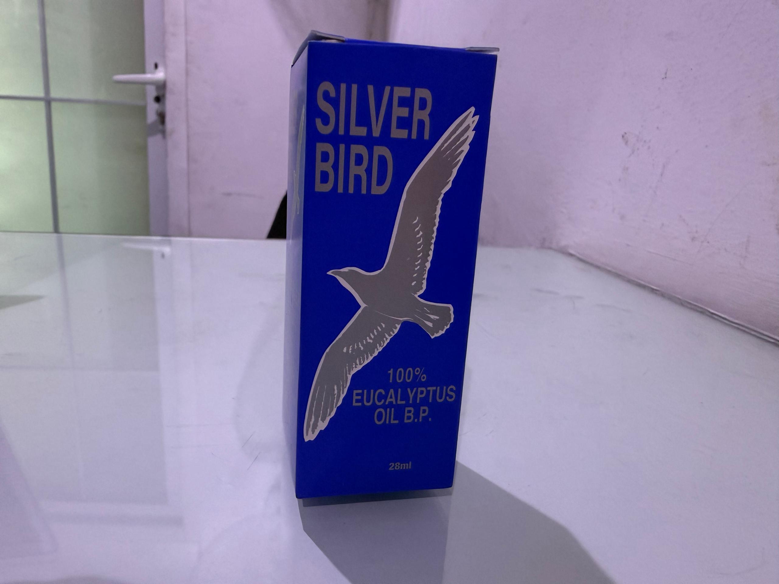 Silver Bird 100% Eucalyptus Oil B.P. (28ml) – Concentrated Aromatic Oil