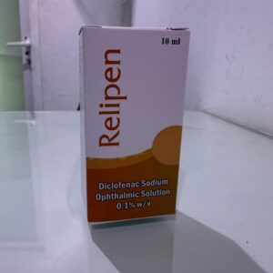 Relipen Ophthalmic Solution (Diclofenac Sodium 0.1%) – Eye Inflammation Relief