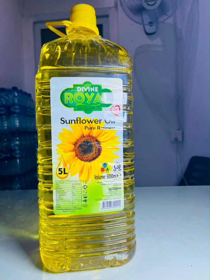 Divine Royal Sunflower Oil 5 Ltrs