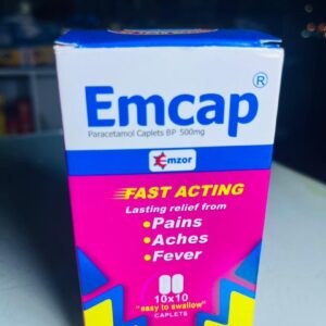 Emcap Caplet Fast Acting Relief