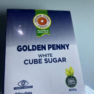 Golden Penny White Cube Sugar 500 g – Vitamin A Fortified Sugar Cubes
