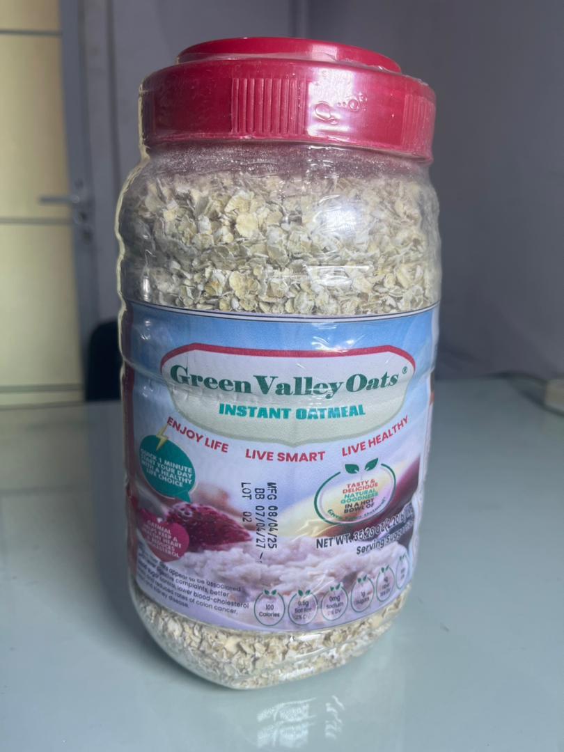 Green Valley Instant Oatmeal – Natural High-Fiber Oats