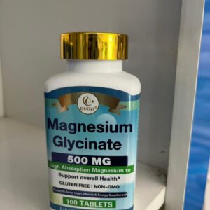 Magnesium Glycinate 500mg for Sleep, Relaxation & Muscle Support