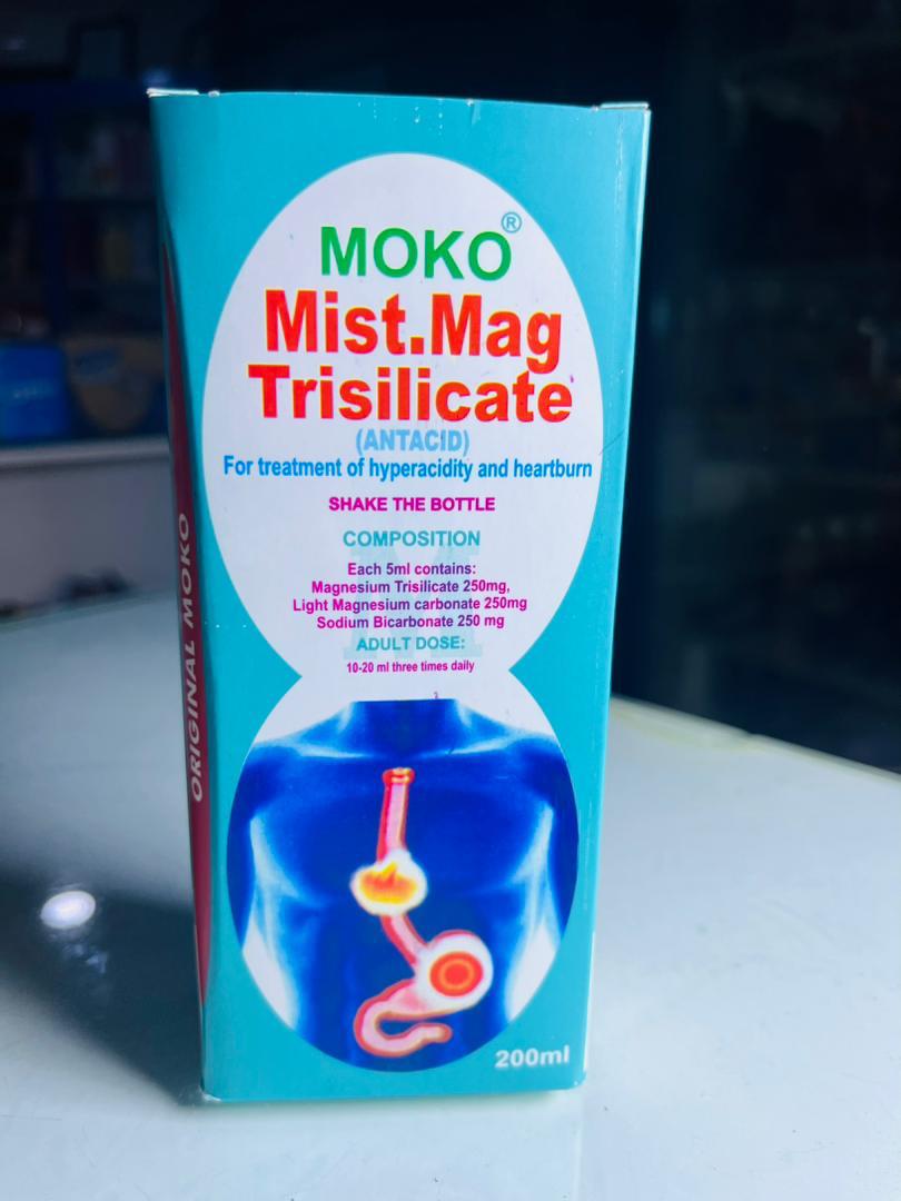 Moko Mist Mag Trisilicate 200ml