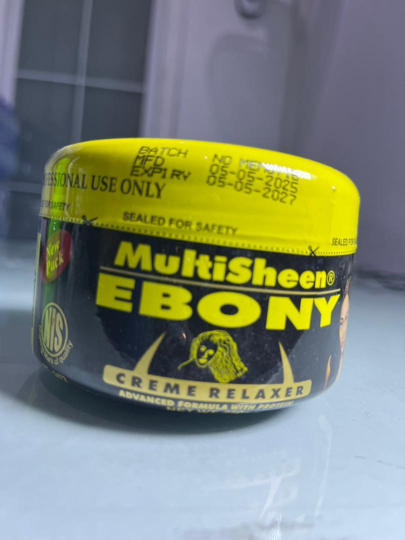 MultiSheen Ebony Creme Relaxer 250 g – Professional Hair Relaxer