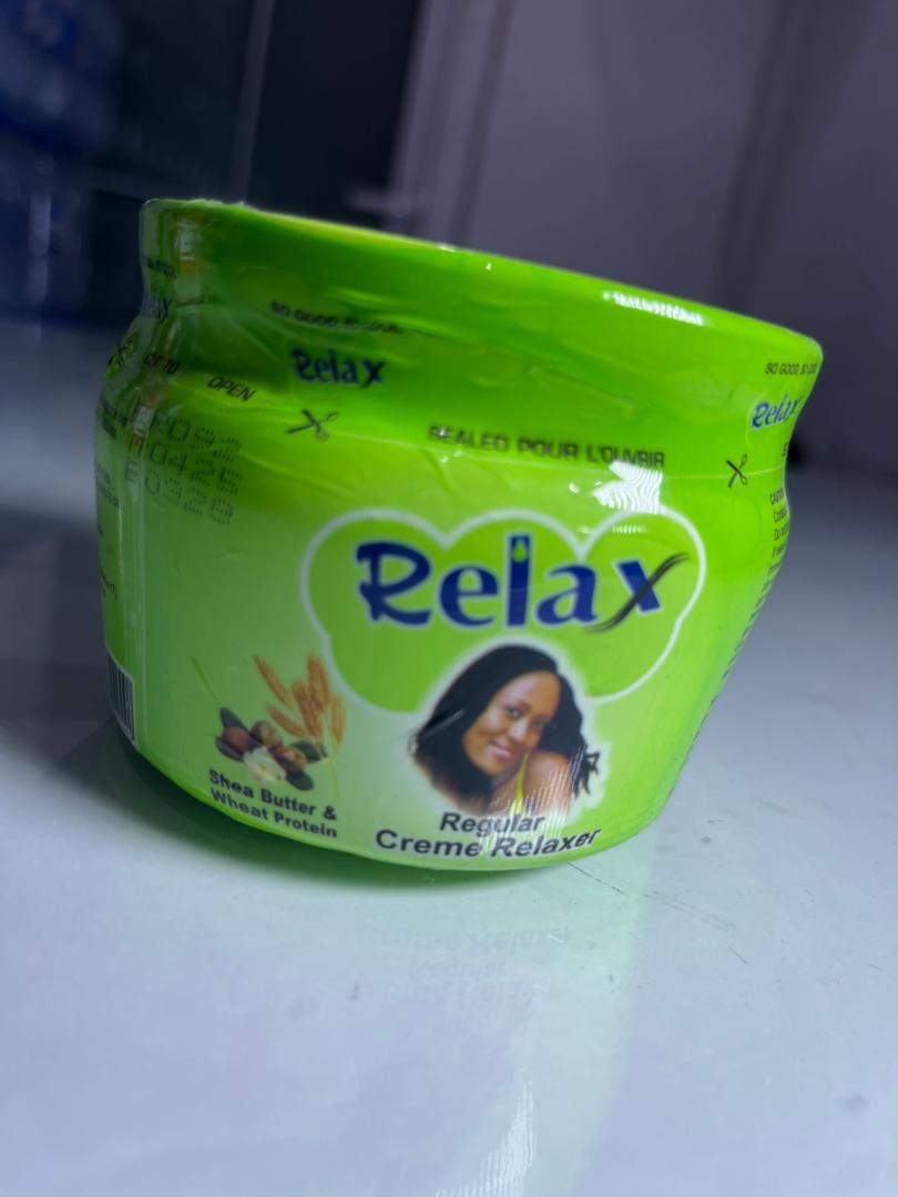 Relax Regular Creme Relaxer – Shea Butter & Wheat Protein Hair Relaxer