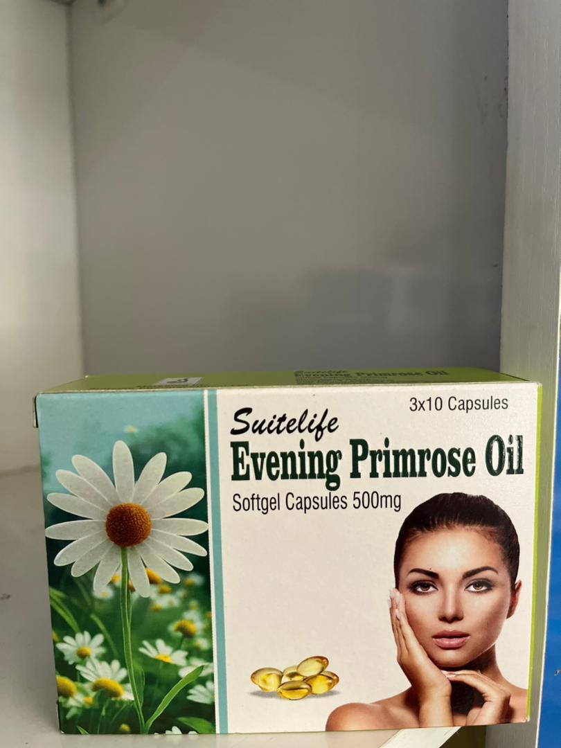 Suitelife Evening Primerose Oil 500mg