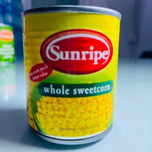Sunripe Whole Sweet Corn 340g