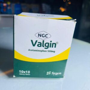 NGC Valgin 500 mg – Acetaminophen Pain & Fever Relief