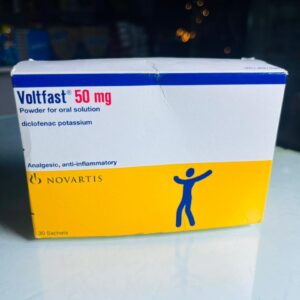 Novartis Voltfast 50 mg – Diclofenac Potassium Powder for Oral Solution
