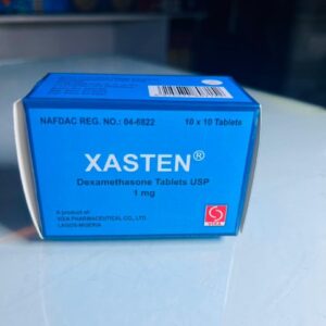 Xasten Dexamethasone Tab 1mg by 10
