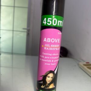 Above Oil Sheen Hairspray (450ml) – Lightweight Shine Finisher