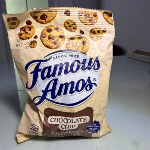 Famous Amos Bite-Size Chocolate Chip Cookies (Original Recipe) ~ Classic Crunchy Snack