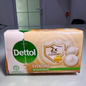 Dettol Eventone PinkGlow Antibacterial Bar (70g) – Clean, Fresh, and Protective