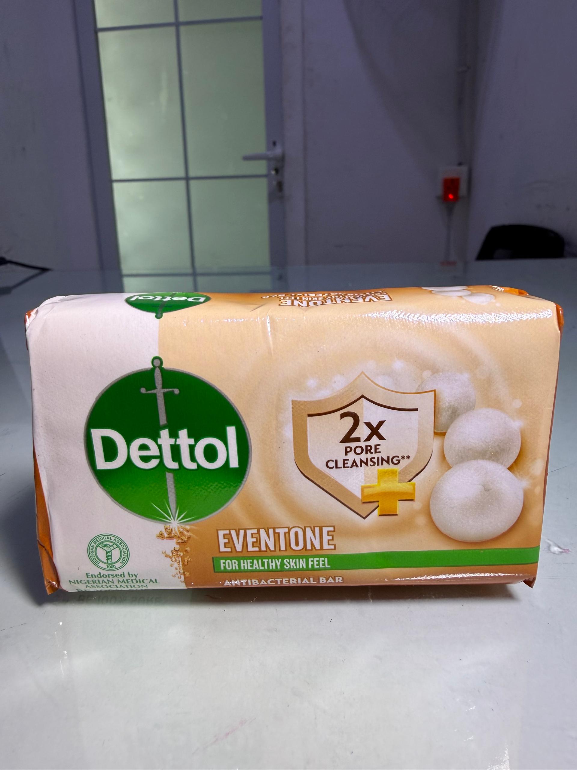 Dettol Eventone PinkGlow Antibacterial Bar (70g) – Clean, Fresh, and Protective