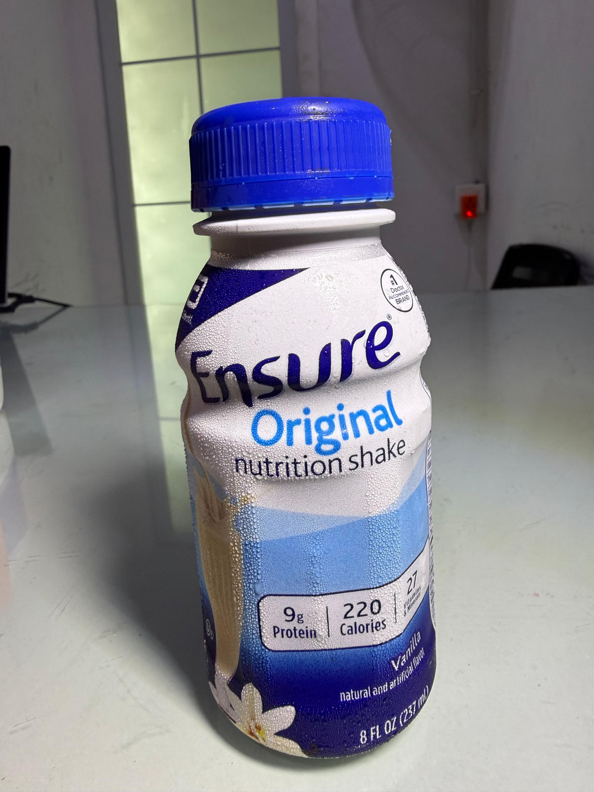 Ensure Original Nutrition Shake (Vanilla, 237ml) – Complete Meal Replacement Nutrition