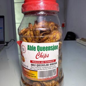 Able Queensjoe Plantain Chips (Jar) – Crunchy Sweet Plantain Snack
