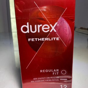 Durex Fetherlite Regular Fit (12 Condoms) – Ultra-Thin Condom Pack