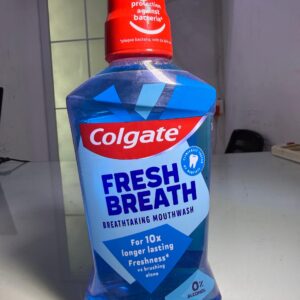 Colgate Fresh Breath Mouthwash 500ml – Alcohol-Free Daily Mouthwash