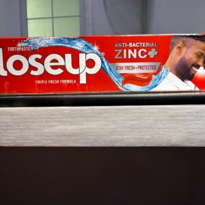 Closeup Triple Fresh Formula Toothpaste (Anti-Bacterial Zinc+) – Fresh Breath Gel Toothpaste