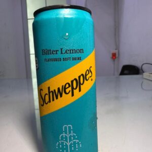 Schweppes Bitter Lemon (33cl Can) – Crisp Citrus Refreshment