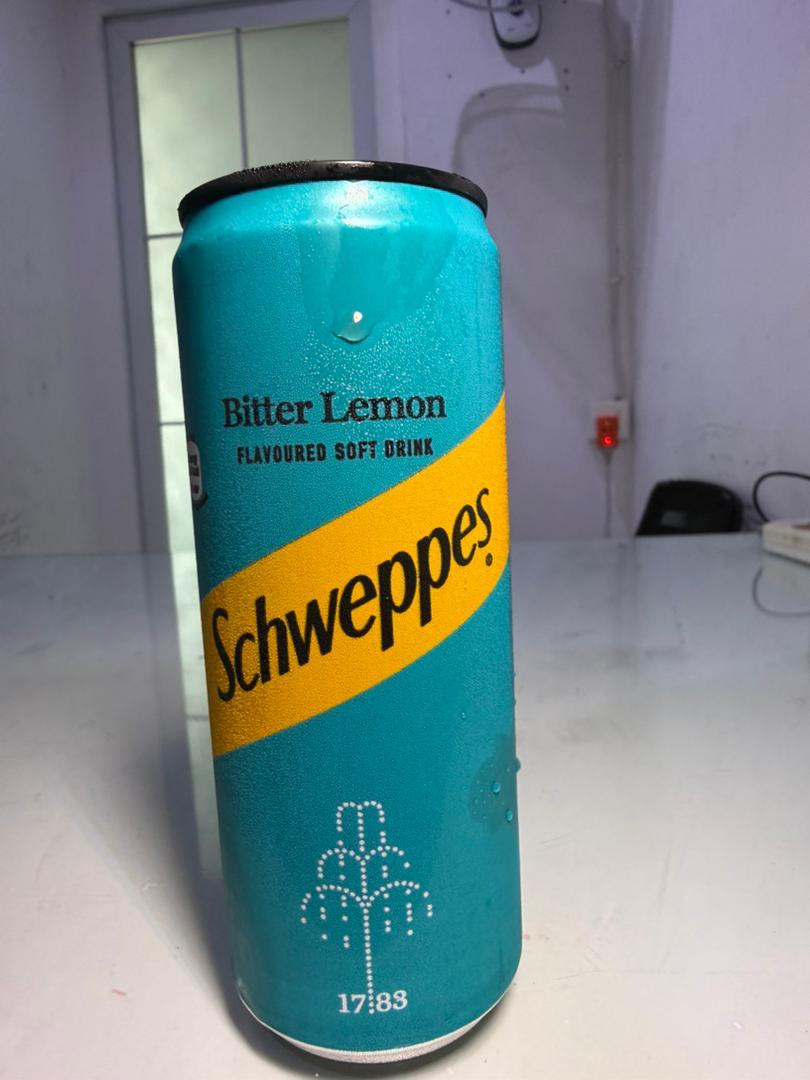 Schweppes Bitter Lemon (33cl Can) – Crisp Citrus Refreshment