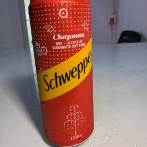 Schweppes Chapman Carbonated Soft Drink (33cl Can) – Ready-to-Drink Nigerian Mocktail